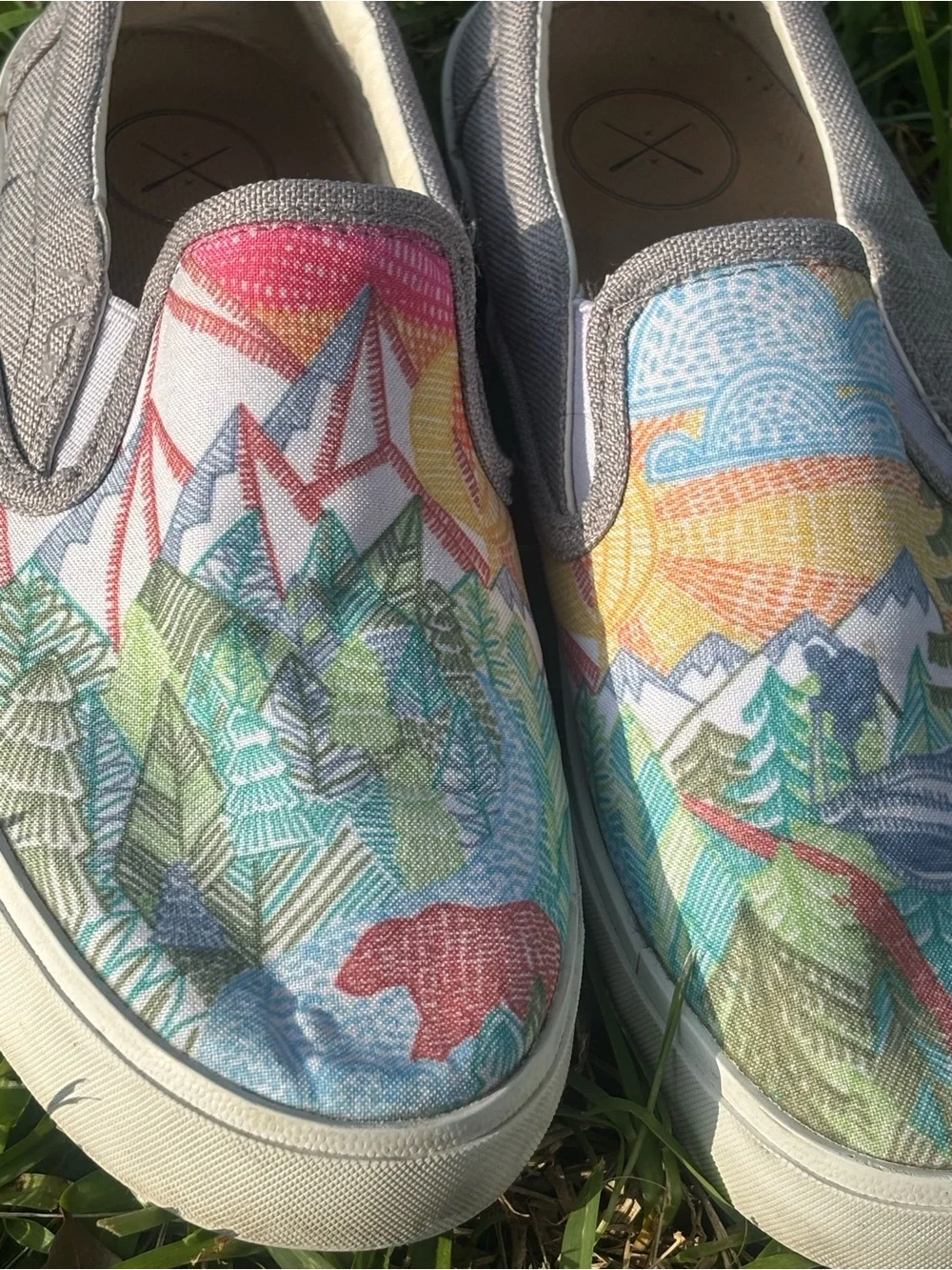 Inkkas Nature National Park Slip-On Shoes Women's 9.5 / Men's 7.5